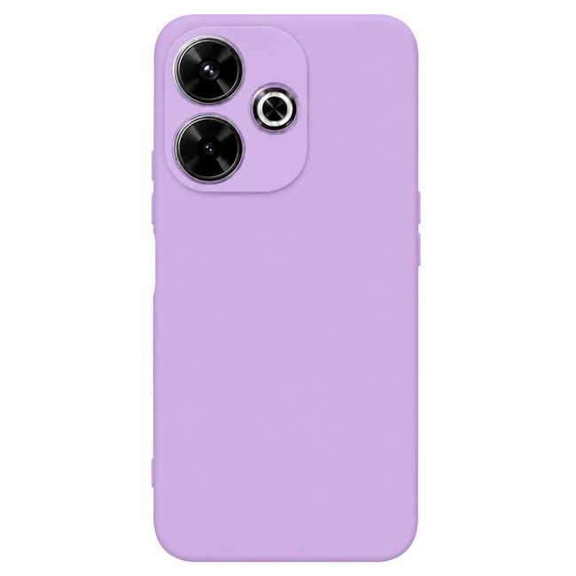 Μαλακή θήκη σιλικόνης για Xiaomi Redmi 13 - λιλά