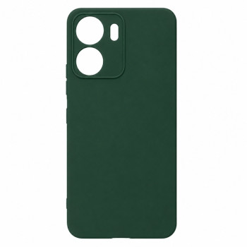 Μαλακή θήκη σιλικόνης για Xiaomi Redmi 13C 4G - σκούρο πράσινο
