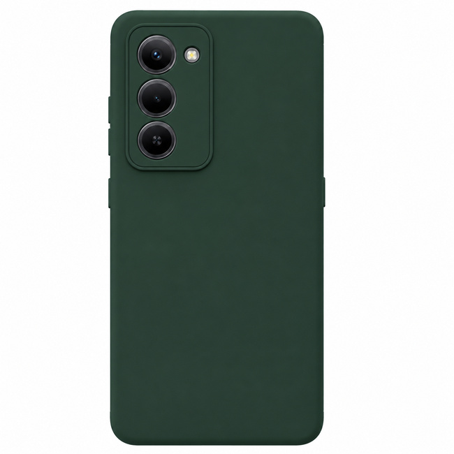 Μαλακή θήκη σιλικόνης για Xiaomi Redmi 15 5G - σκούρο πράσινο