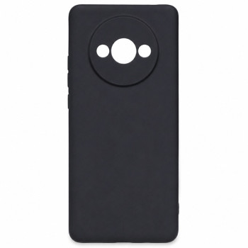 Soft Silicone Case for Xiaomi Redmi A3 - Black