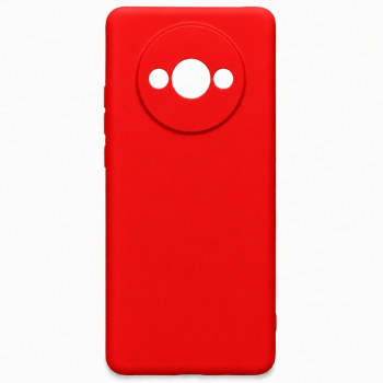 Soft Silicone Case for Xiaomi Redmi A3 - Red