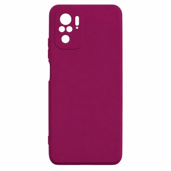 Μαλακή θήκη σιλικόνης για Xiaomi Redmi Note 10 - σκούρο ματζέντα
