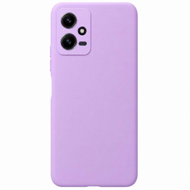 Μαλακή θήκη σιλικόνης για Xiaomi Redmi Note 12 5G - λιλά