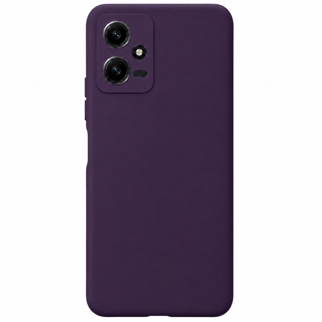 Μαλακή θήκη σιλικόνης για Xiaomi Redmi Note 12 5G - dark purple