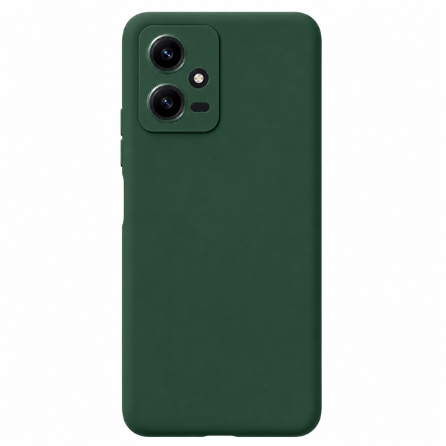Μαλακή θήκη σιλικόνης για Xiaomi Redmi Note 12 5G - σκούρο πράσινο