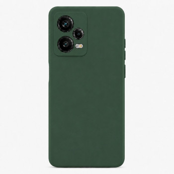 Soft Silicone Case for Xiaomi Redmi Note 12 Pro+ - Dark Green