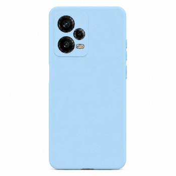 Soft Silicone Case for Xiaomi Redmi Note 12 Pro+ - Sky Blue