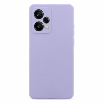 Soft Silicone Case for Xiaomi Redmi Note 12 Pro+ - Lilac