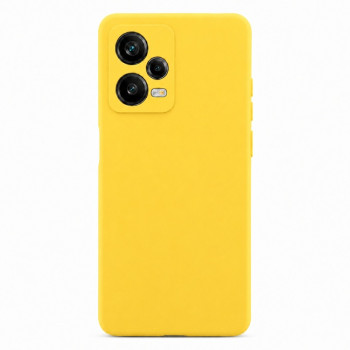 Soft Silicone Case for Xiaomi Redmi Note 12 Pro+ - Yellow