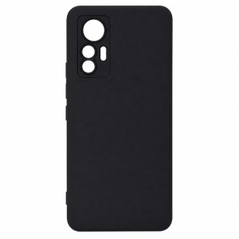 Soft Silicone Case for Xiaomi Redmi Note 12S - Black