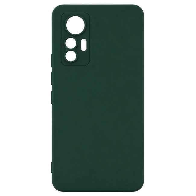 Μαλακή θήκη σιλικόνης για Xiaomi Redmi Note 12S - σκούρο πράσινο