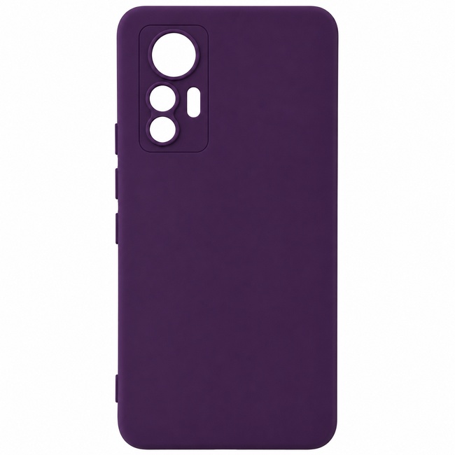 Μαλακή θήκη σιλικόνης για Xiaomi Redmi Note 12S - dark purple