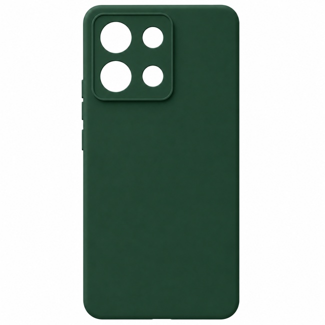Μαλακή θήκη σιλικόνης για Xiaomi Redmi Note 13 Pro 5G - σκούρο πράσινο