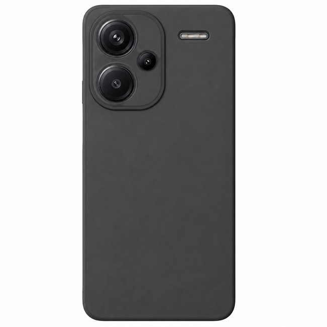 Μαλακή θήκη σιλικόνης για Xiaomi Redmi Note 13 Pro+ 5G - dark grey