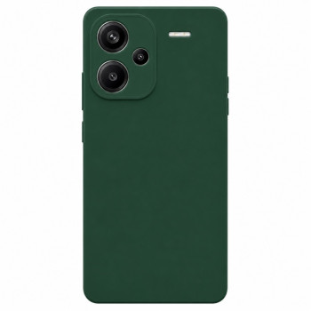 Μαλακή θήκη σιλικόνης για Xiaomi Redmi Note 13 Pro+ 5G - σκούρο πράσινο