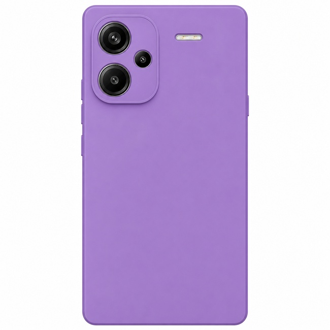 Μαλακή θήκη σιλικόνης για Xiaomi Redmi Note 13 Pro+ 5G - λιλά