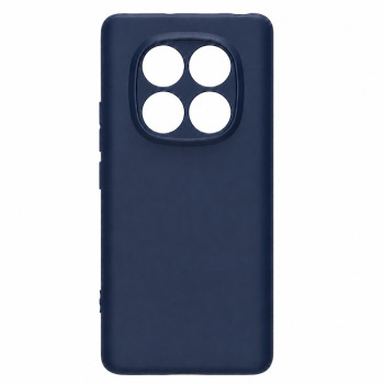 Soft Silicone Case for Xiaomi Redmi Note 14 Pro+ - Navy Blue