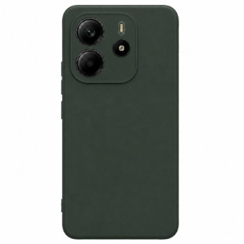 Soft Silicone Case for Xiaomi Redmi Note 14 5G - Dark Green