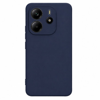 Soft Silicone Case for Xiaomi Redmi Note 14 4G - Navy Blue