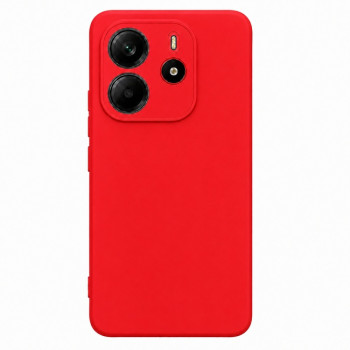 Soft Silicone Case for Xiaomi Redmi Note 14 5G - Red