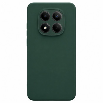 Μαλακή θήκη σιλικόνης για Xiaomi Redmi Note 15 Pro+ - σκούρο πράσινο