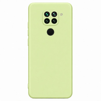 Μαλακή θήκη σιλικόνης για Xiaomi Redmi Note 9 - φιστικί
