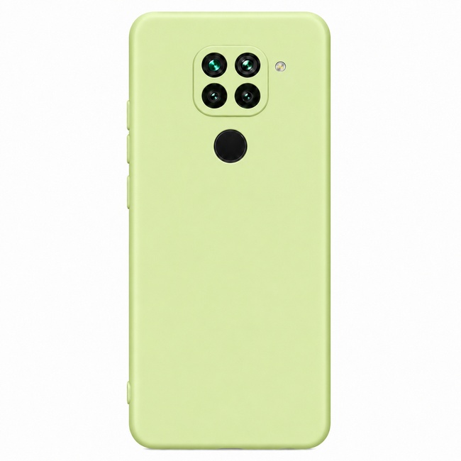 Μαλακή θήκη σιλικόνης για Xiaomi Redmi Note 9 - φιστικί