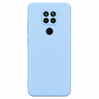 Μαλακή θήκη σιλικόνης για Xiaomi Redmi Note 9 - γαλάζια