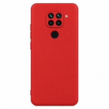 Μαλακή θήκη σιλικόνης για Xiaomi Redmi Note 9 - κόκκινη