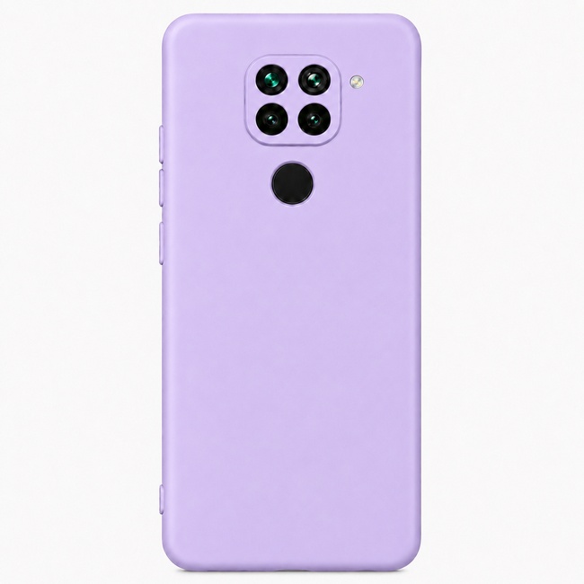 Μαλακή θήκη σιλικόνης για Xiaomi Redmi Note 9 - λιλά