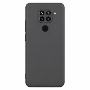 Μαλακή θήκη σιλικόνης για Xiaomi Redmi Note 9 - dark grey