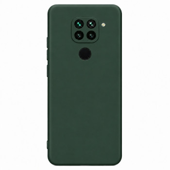 Μαλακή θήκη σιλικόνης για Xiaomi Redmi Note 9 - σκούρο πράσινο