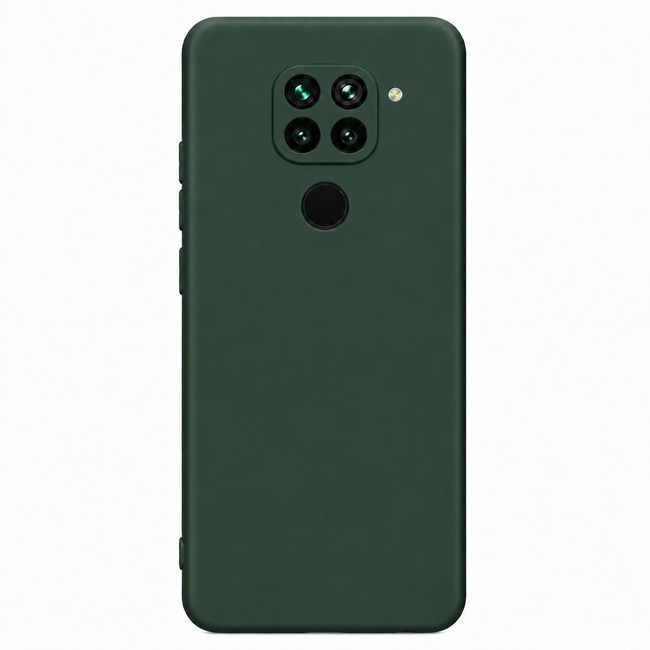 Μαλακή θήκη σιλικόνης για Xiaomi Redmi Note 9 - σκούρο πράσινο