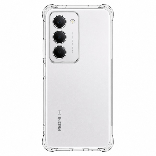 Διάφανη θήκη σιλικόνης για Xiaomi Redmi 15 4G - διάφανη