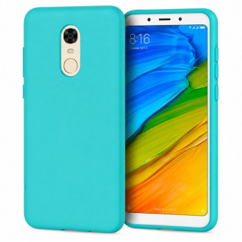 Θήκη σιλικόνης για Xiaomi Redmi 5+ - turquoise