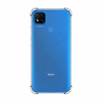 Διάφανη θήκη σιλικόνης για Xiaomi Redmi 9C - διάφανη