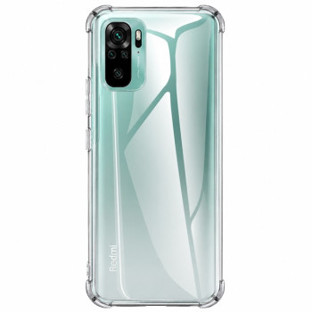 Διάφανη θήκη σιλικόνης για Xiaomi Redmi NOTE 10 4G - διάφανη