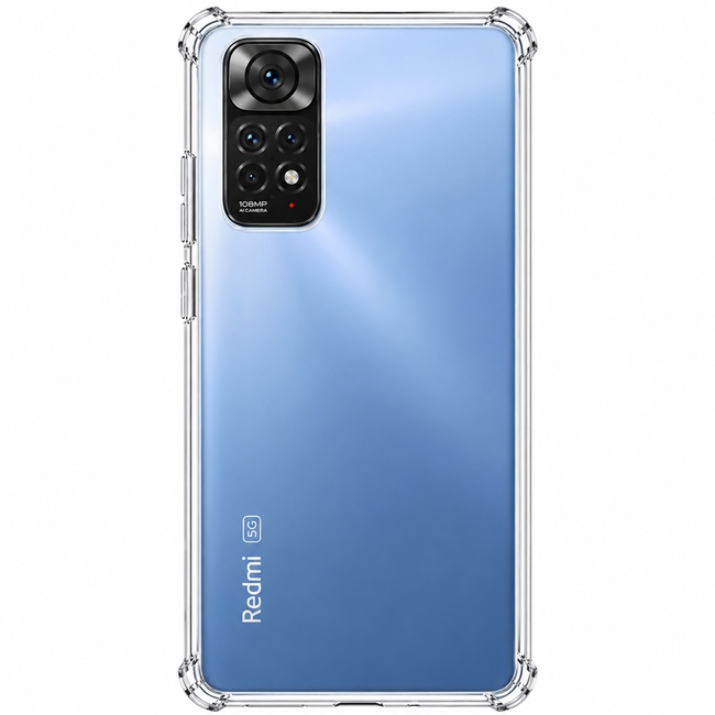 Διάφανη θήκη σιλικόνης για Xiaomi Redmi NOTE 11 Pro 4G - διάφανη