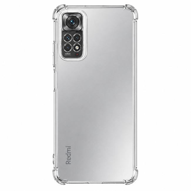 Διάφανη θήκη σιλικόνης για Xiaomi Redmi NOTE NOTE 11 Pro 4G - διάφανη
