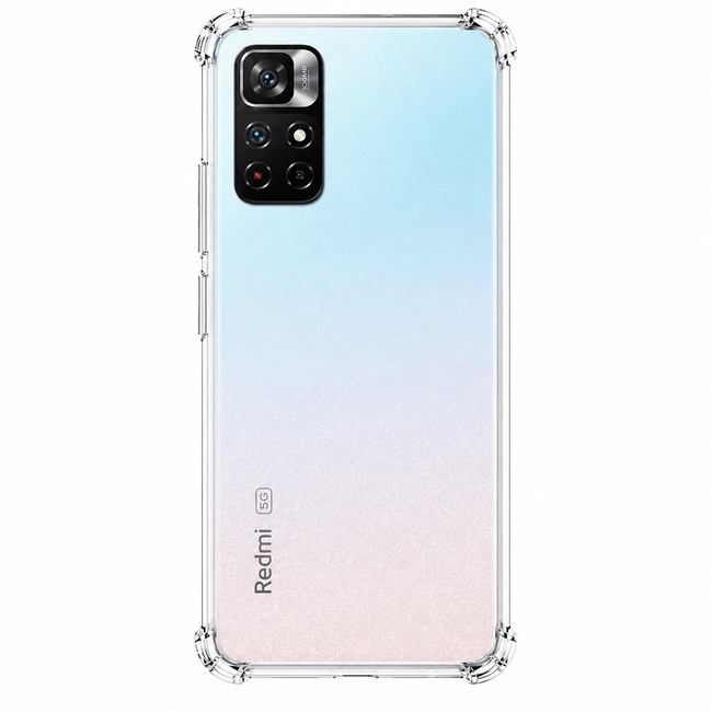Διάφανη θήκη σιλικόνης για Xiaomi Redmi NOTE 11 Pro+ 5G - διάφανη