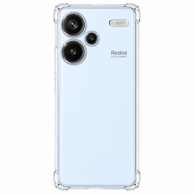 Διάφανη θήκη σιλικόνης για Xiaomi Redmi NOTE 13 Pro+ 5G - διάφανη