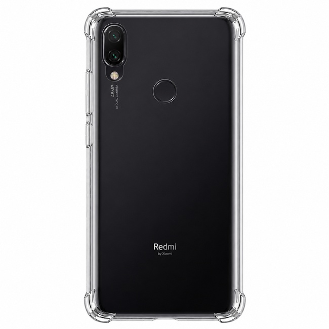 Διάφανη θήκη σιλικόνης για Xiaomi Redmi NOTE NOTE 7 Pro - διάφανη