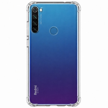 Διάφανη θήκη σιλικόνης για Xiaomi Redmi NOTE 8T - διάφανη