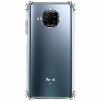 Διάφανη θήκη σιλικόνης για Xiaomi Redmi NOTE 9 5G - διάφανη