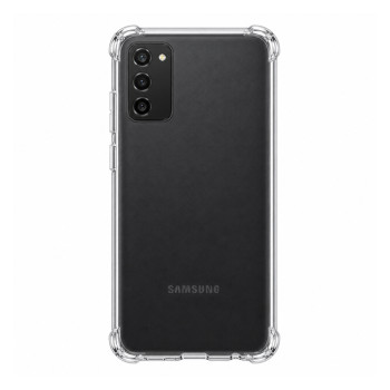 Διάφανη θήκη σιλικόνης για Samsung Galaxy A02S - διάφανη