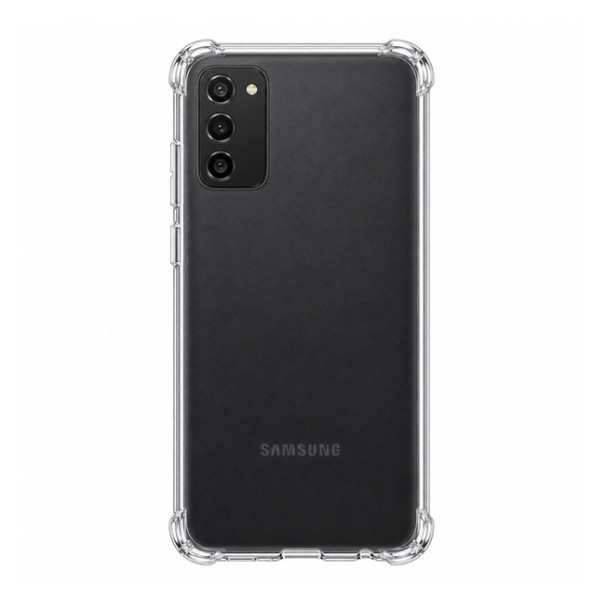 Διάφανη θήκη σιλικόνης για Samsung Galaxy A03S - διάφανη