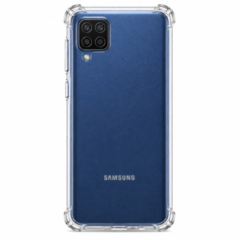 Διάφανη θήκη σιλικόνης για Samsung Galaxy A12 - διάφανη