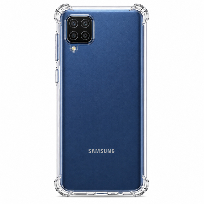 Διάφανη θήκη σιλικόνης για Samsung Galaxy A12 - διάφανη