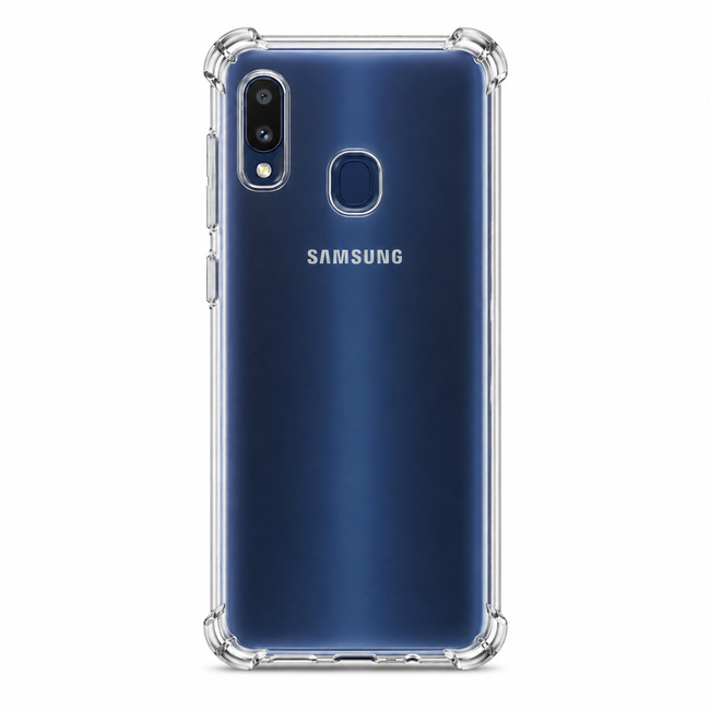 Διάφανη θήκη σιλικόνης για Samsung Galaxy A20E - διάφανη