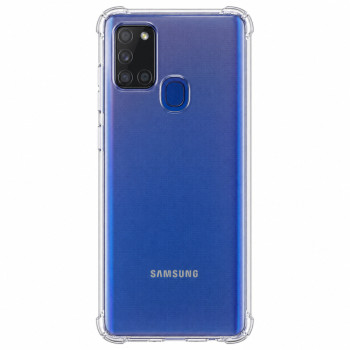 Διάφανη θήκη σιλικόνης για Samsung Galaxy A21S - διάφανη